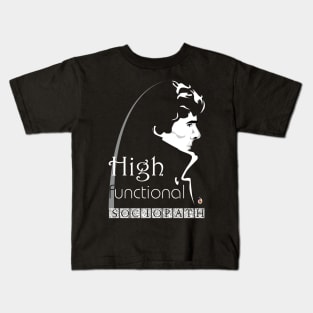 Sherlock: High functional sociopath Kids T-Shirt